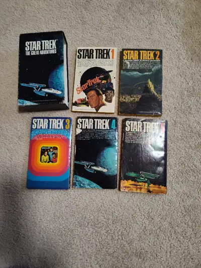Vintage Star Trek novels, View more