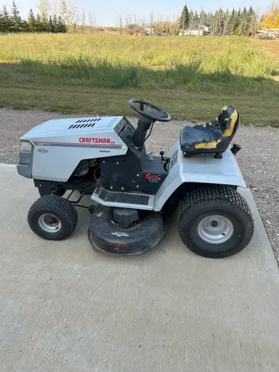 Craftsman lawn tractor, View more
