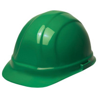 ERB Omega II Cap Style Hard Hat with Mega Ratchet, Green, No Tax