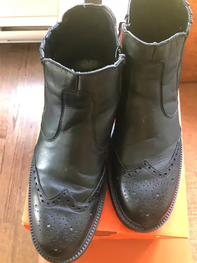 Bottes cuir homme fait en Italie, View more