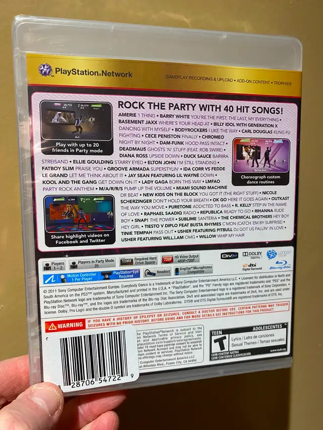 PlayStation 3 PS3 ( NEUF ) Everybody Dance 1 ( AUBAINE!! ) in Sony Playstation 3 in Laval / North Shore - Image 3