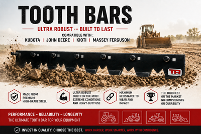 TOOTH BARS for KUBOTA, JOHN DEERE, KIOTI, MASSEY FER..., View more