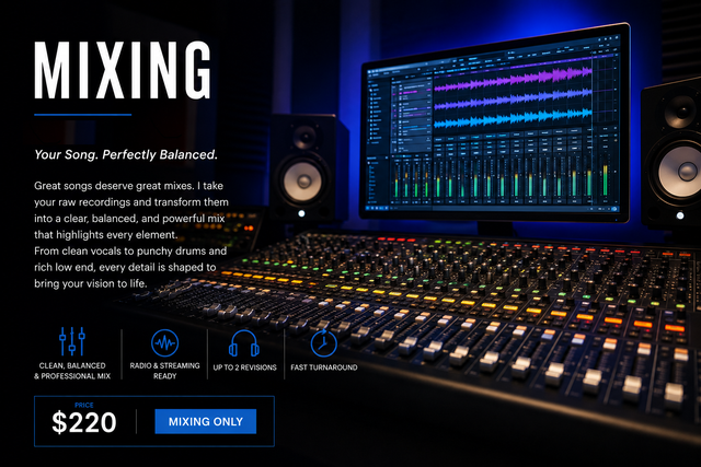 Professional Mixing & Mastering Services528038738233272322