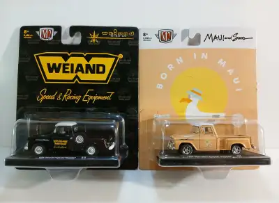 1958 Chevrolet Apache Stepside 2021 & 2022 M2 Machines Auto-Drivers 1:64 Scale $7 ea. ***Maui & Sons...