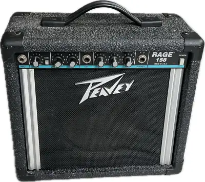 Peavey Rage 158 Amp - Teal Stripe Made in the U.S.A., View more