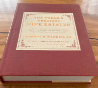 Livre Vin World's Greatest Wine Estates Robert Parker table book