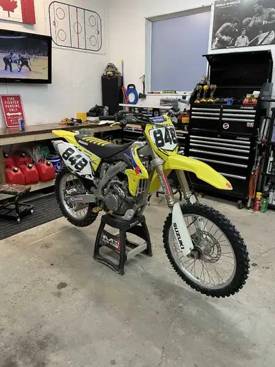 Up for grabs is my 2009 Suzuki RMZ 450. It's been ridden, so it's not brand new, but I've taken grea...