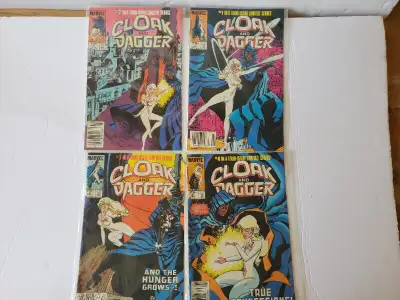 Comic Books - Cloak & Dagger 4 part series