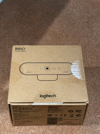 Logitech Brio Webcam | 4K | Brand New, Unopened