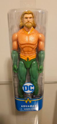 Aquaman 12" Inch DC Heroes Unite 1st Edition Action Figure