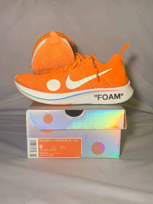 Nike Off White Zoom Fly Mercurial  in Men's Shoes in Hamilton