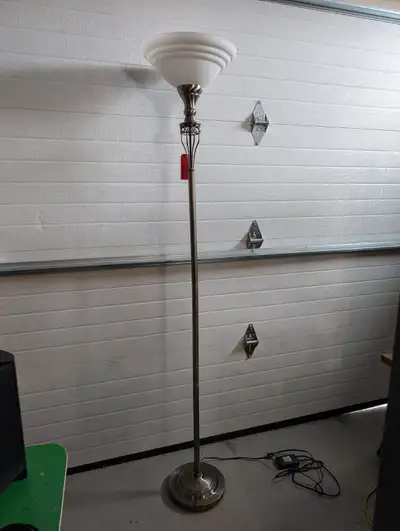 Tall Torch Style Floor Lamp, Dimmable, View more
