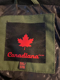 5XL canadiana Jacket 