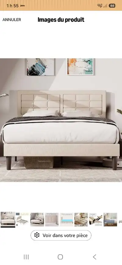 lit format Queen (neuf), View more