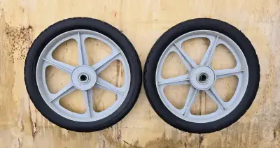 High Wheeler Lawn Mower Back Wheels, 13.5 inches high, View more