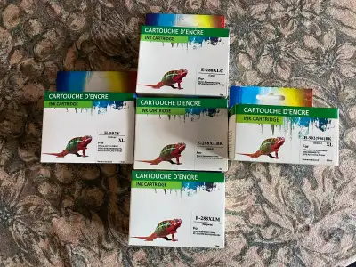 NEUVES Cartouches d'encre pour imprimante Office Jet Pro / Epson, View more