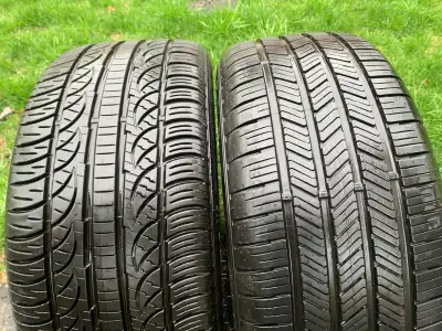 selling two lightly used 18” A/S run flat high performance tires. Tire year 2023. Zero damage great...