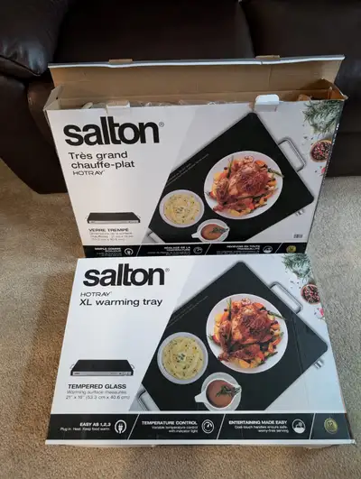 Salton Hotray XL Warming Tray - New, Open Box -SPECIAL $25.00, View more