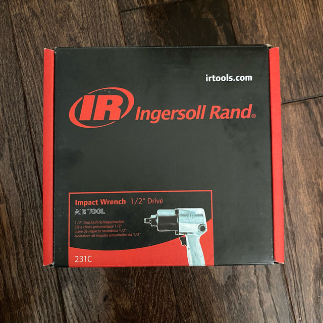 New Ingersoll Rand 231C 1/2” Drive Air Impact Wrench – Light in Power Tools in City of Toronto
