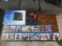 PS4 - 2 Controllers, 17 games. Great Condition