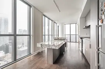 Yorkville 2 bed 2 bath condo for rent