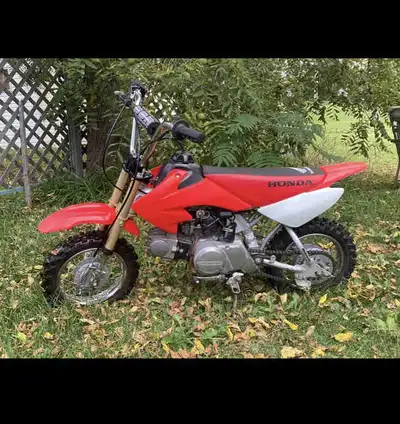 Selling our 2004 Crf50. Awesome bike for kids, teens and even adults. I might have had more fun on i...