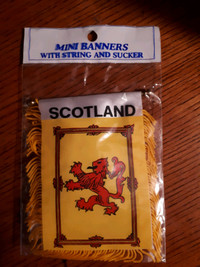 Scotland Lion Mini Banner