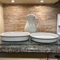 CorningWare French White Dishes