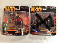 STAR WARS, “REVENGE OF THE SITH” COLLECTION, ACTION FIGURES