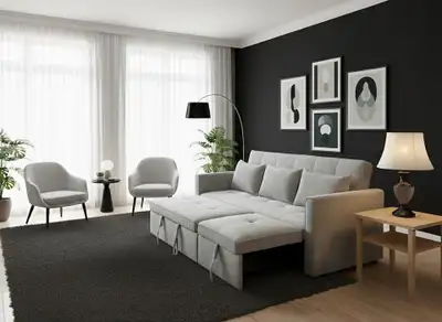 Delivery OR Pickup Available on Brand New Sofa Bed | 1 Year Warr, View more