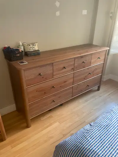 Commode en bois avec 8 tiroirs IKEA STOREMOLLA, View more
