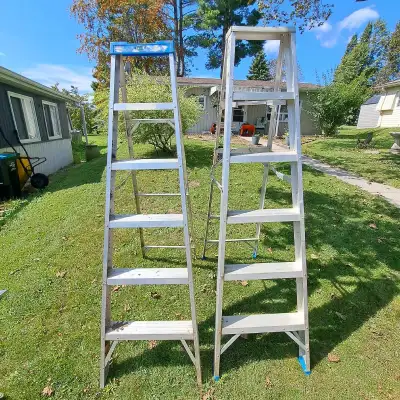 Aluminum 6ft ladder , View more