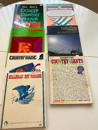 Box of Country, Hillbilly, Folk and Gospel Music Books
