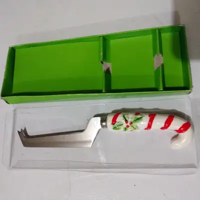 New! Christmas Cheese & Coalport Cutlass knife., View more
