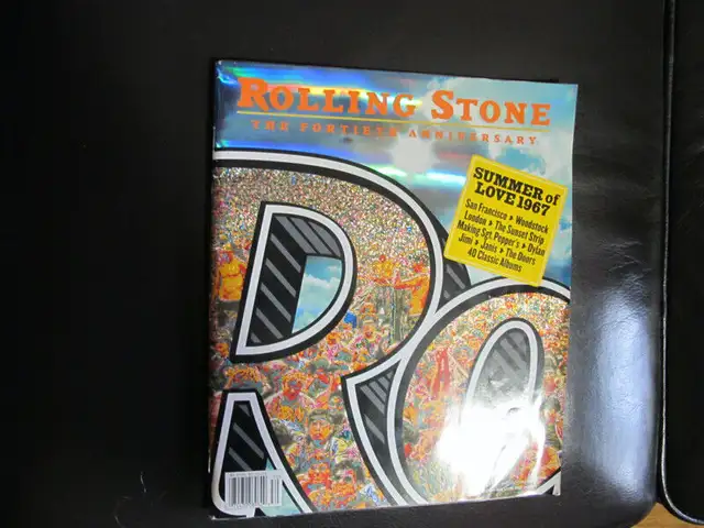 revue, magazine rolling stone 40 ième anniversaire in Magazines in Longueuil / South Shore - Image 2