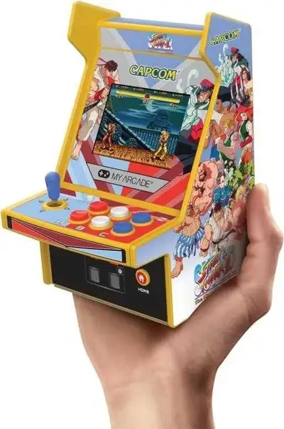 My Arcade Super Street Fighter II Micro Player Pro: 2 Games in 1, View more