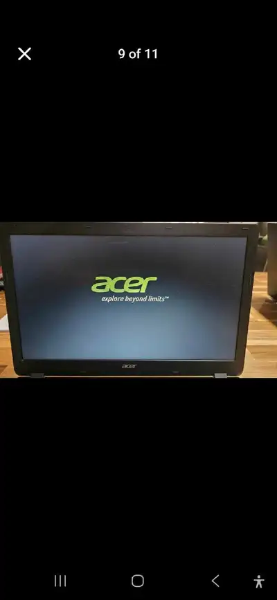 Acer laptop like new, View more