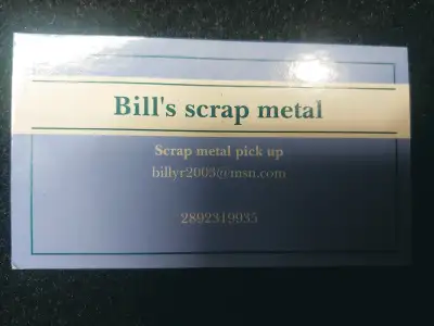 I will pick up for free just about any scrap metal microwaves car parts brass copper batteries car r...