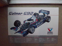 FS: 1992 Al Unser Jr. Valvoline "Galmer G92" Chevrolet Indy Car