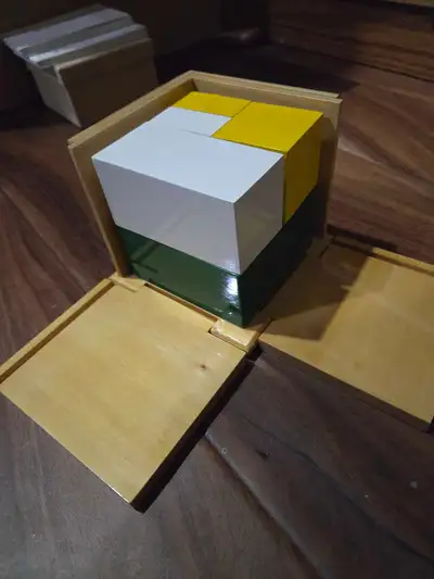Montessori Power of 2 Cube, View more