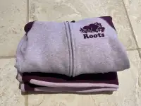 Roots hoodie and joggers Girls Size 5 