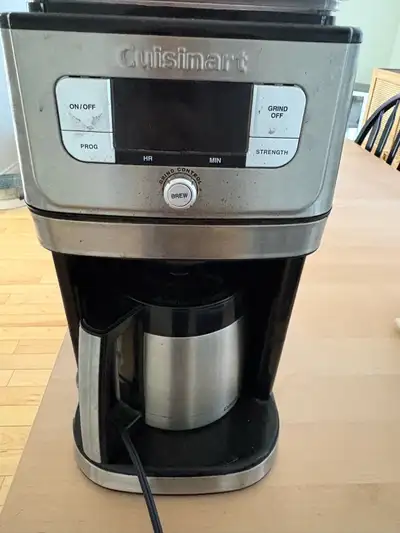 Cuisinart Drip Coffee Maker (Built in Grinder), View more