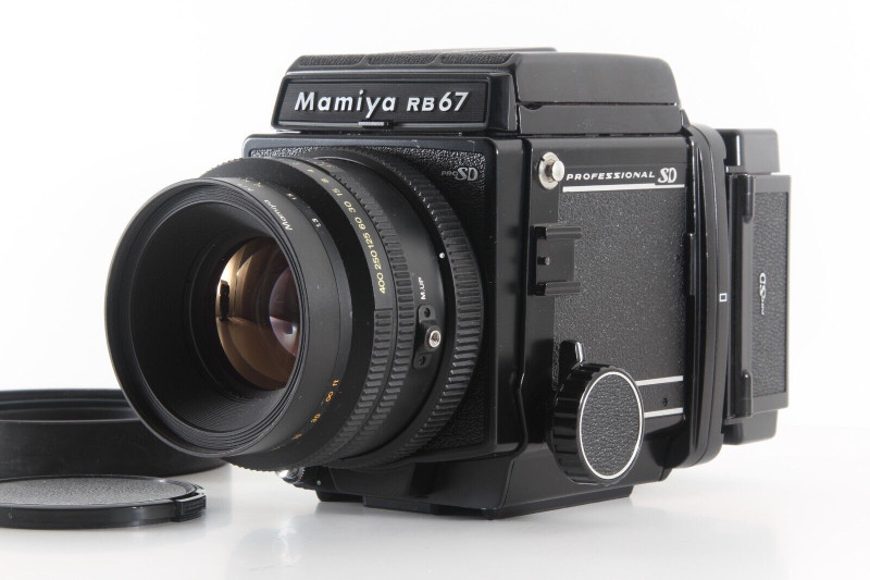MINT Late Model  Mamiya RB67ProSD + K/L127mm f/3.5L + Film Back for sale  
