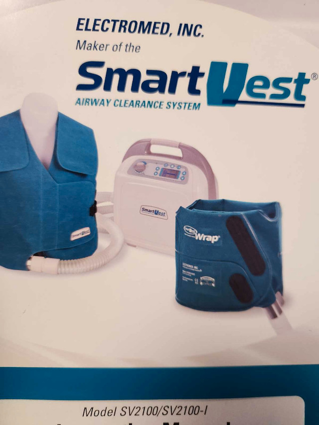 Electromed smartvest airway clearance vest in Other in Guelph - Image 4