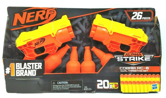 NERF Alpha Strike Cobra RC-6 in Toys & Games in Burnaby/New Westminster