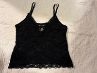 Camisole or black lace top $5, lined, large by Request