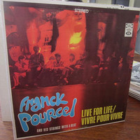 FRANK POURCEL Vinyl LP - Live For Life 1968 CAPITOL 6000 Series
