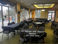 Chairs and Tables Rental