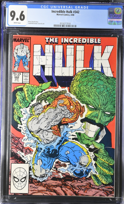 CGC Graded Comics - Incredible Hulk - Marvel Book White NM Lot2, View more