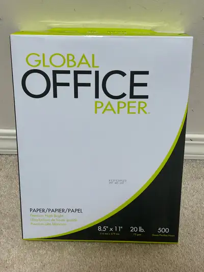 Global Office Paper for prints and copies, View more